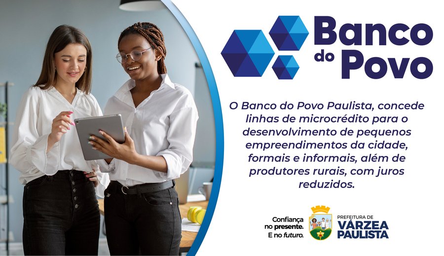 Banco do Povo incentiva pequenos negócios com microcrédito acessível