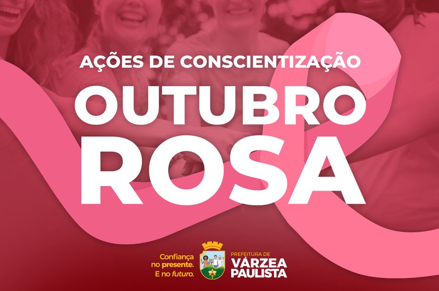 Saiba as ações do Outubro Rosa programadas para UBSs de Várzea Paulista