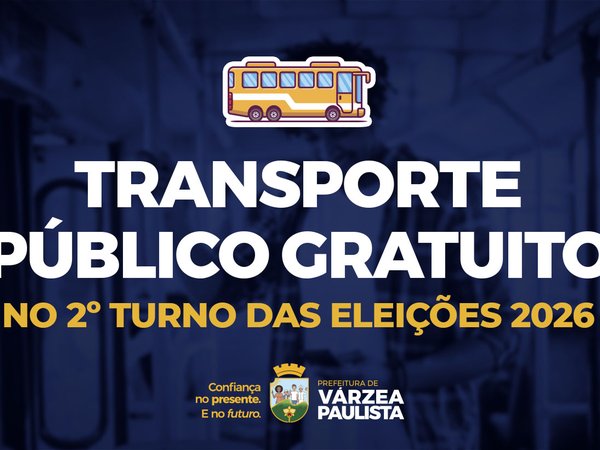 Várzea Paulista terá transporte público gratuito no segundo turno das eleições